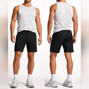 NWT RHONE Freeride Jammer Shorts Black XL Athletic Quick Dry Stretch Men's